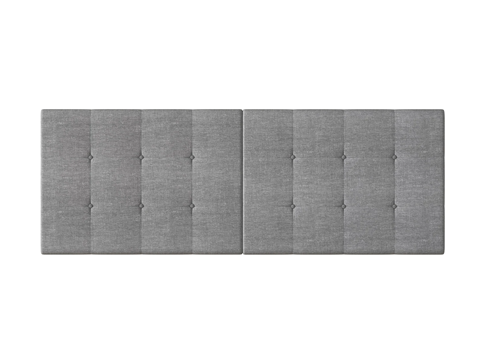 Sezione posteriore imbottita per letto a scomparsa Standard 160x200 Grigio Melange picture 3